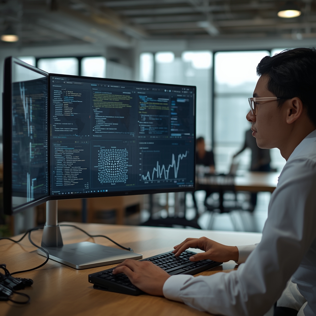 Datatech Solutions 24/7 Security Operations Centre (SOC) analysts monitoring real-time cyber threats for Perth businesses